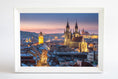 Load image into Gallery viewer, Panoramic Winter View of Prague Old Town & Hradcany Castle – Unframed Fine Art Print