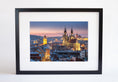 Load image into Gallery viewer, Panoramic Winter View of Prague Old Town & Hradcany Castle – Unframed Fine Art Print