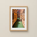 Bild in Galerie-Betrachter laden, Quiet Canal Between Brick Facades — Venice Fine Art Print