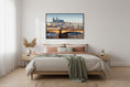Load image into Gallery viewer, Prague Castle & Tram — Kirill Rudenko original travel art print