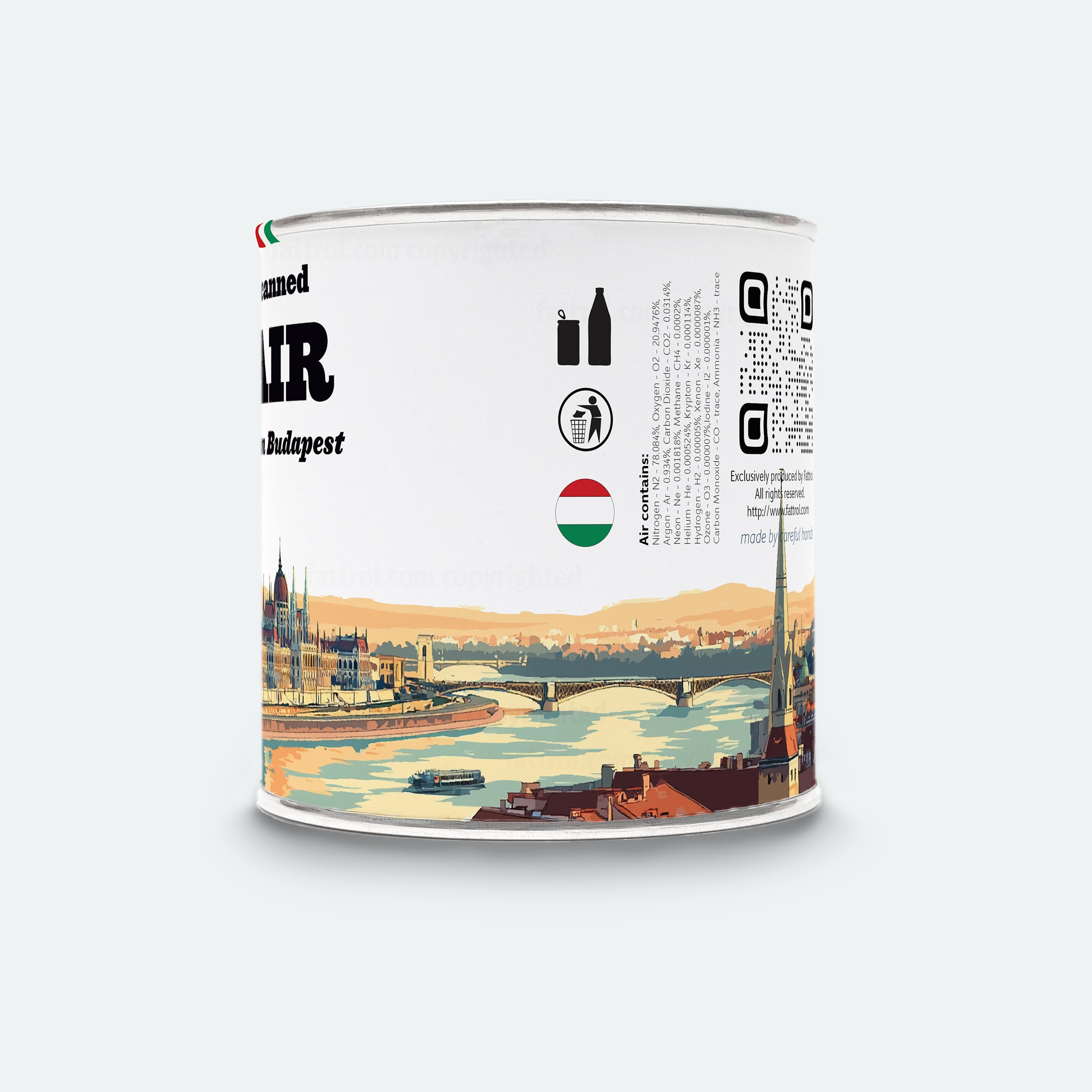 Canned Air from Budapest
