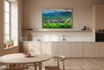 Load image into Gallery viewer, Alsace Vineyard Village — Fattrol fine art photography print, framed in interior