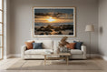 Bild in Galerie-Betrachter laden, Volcanic Beach Sunset, Lanzarote — Fattrol fine art photography print, framed in interior