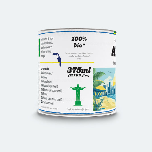 Canned Air from Brazil