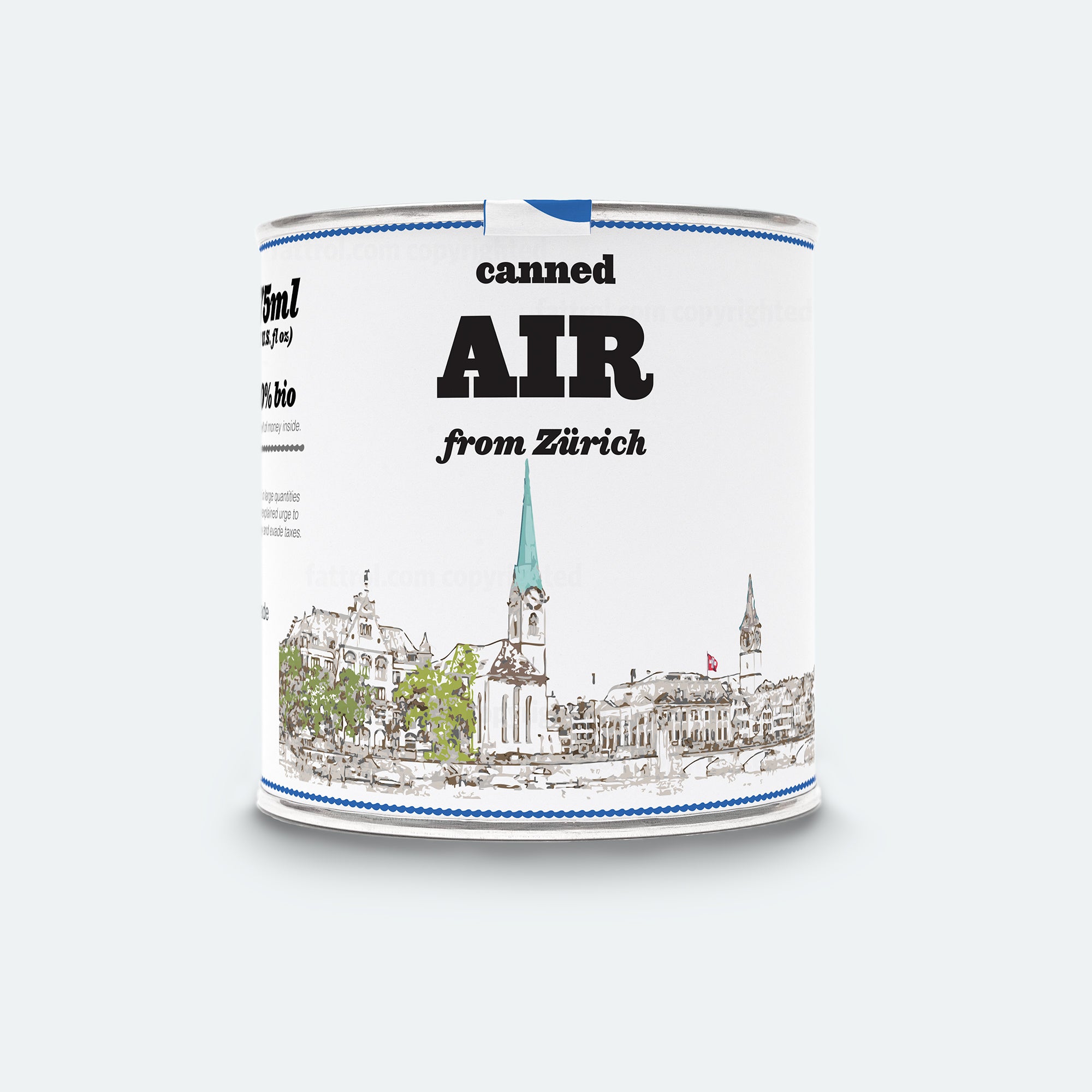 Original Canned Air From Zurich, Switzerland