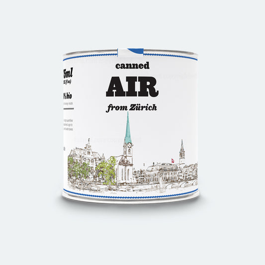 Original Canned Air From Zurich, Switzerland