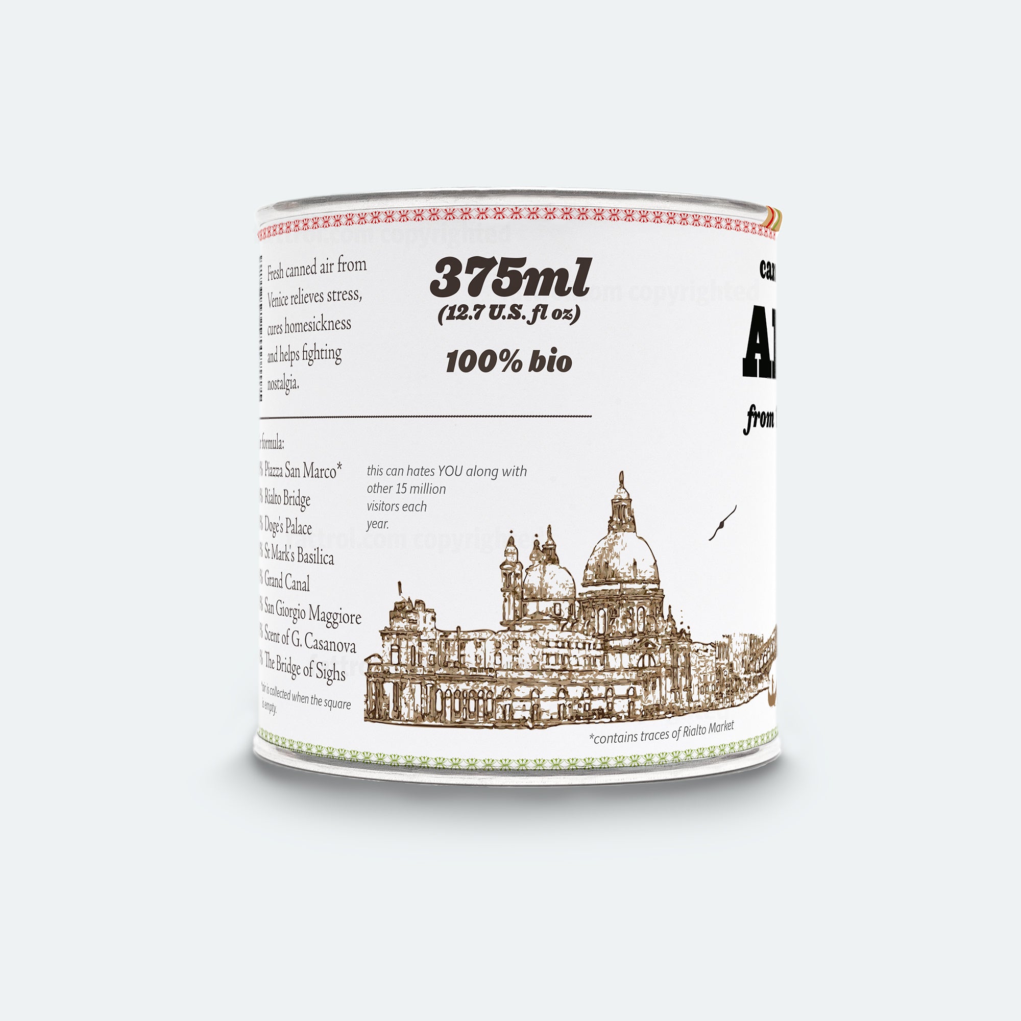 Original Canned Air From Venice, Italy