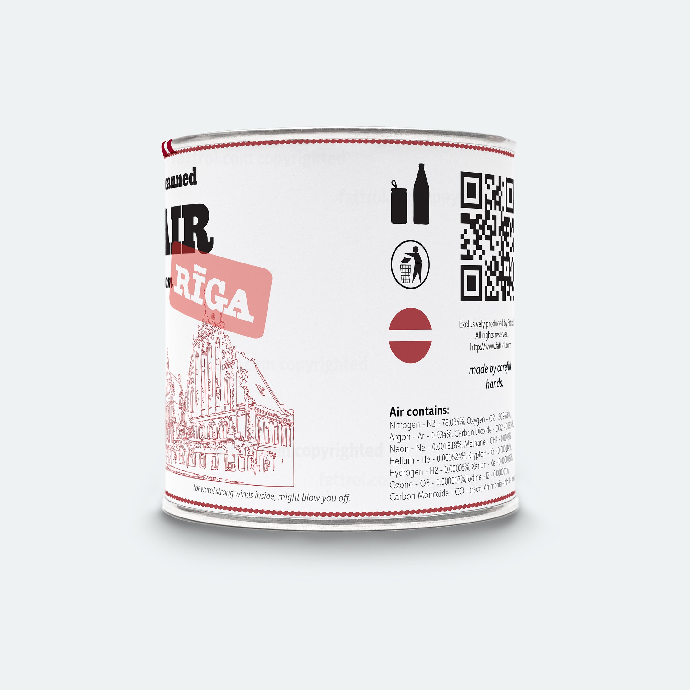 Canned Air From Riga, Latvia