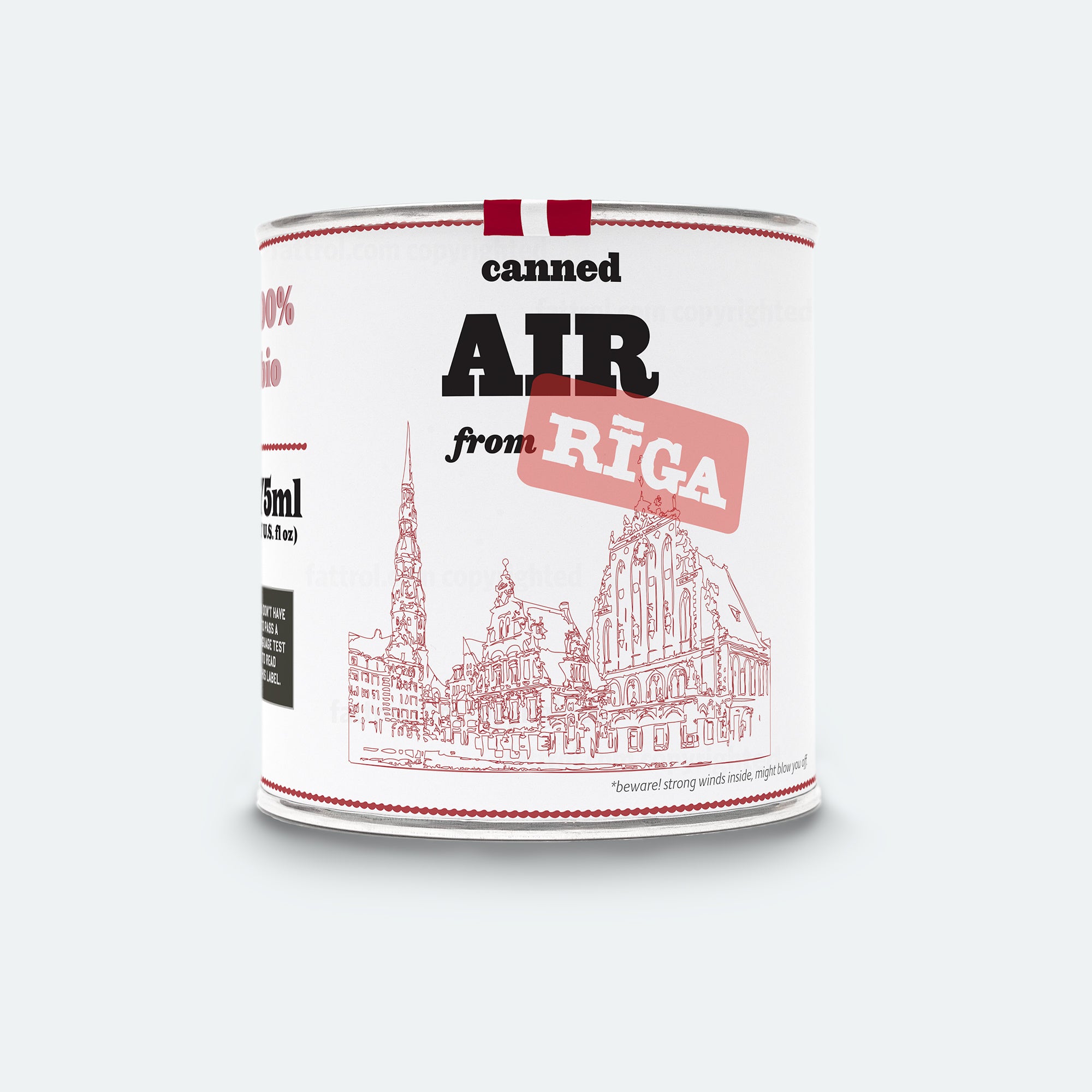 Canned Air From Riga, Latvia