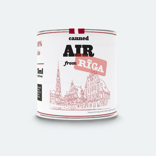 Canned Air From Riga, Latvia