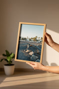 Load image into Gallery viewer, Sunset Village, Lanzarote — Fattrol fine art photography print, framed in interior