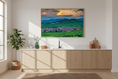 Bild in Galerie-Betrachter laden, Vineyard Village at Sunset, Saint-Hippolyte — wall-art display photograph by Kirill Rudenko