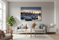 Load image into Gallery viewer, Fraumünster Spire at Sunset, Zurich — wall-art display photograph by Kirill Rudenko
