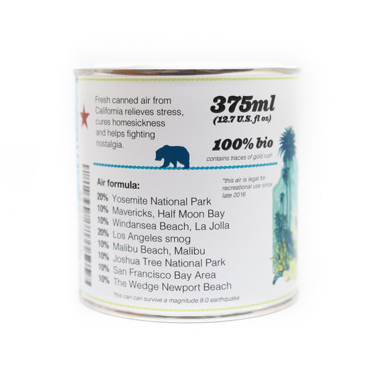 Canned Air From California