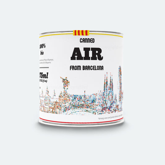 Canned Air From Barcelona