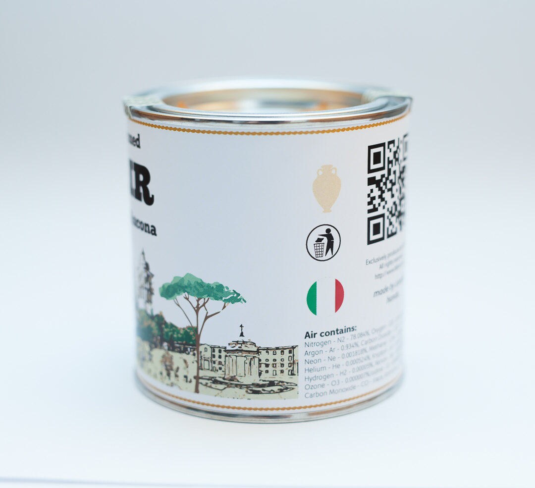 Canned Air from Ancona, Italy
