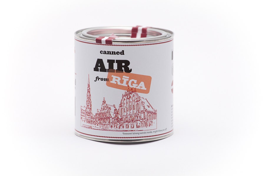 Canned Air From Riga, Latvia
