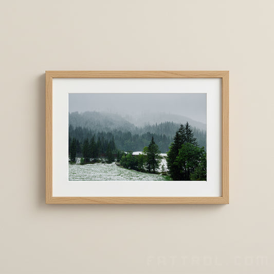 Alpine Valley — Austrian Alps Fine Art Print