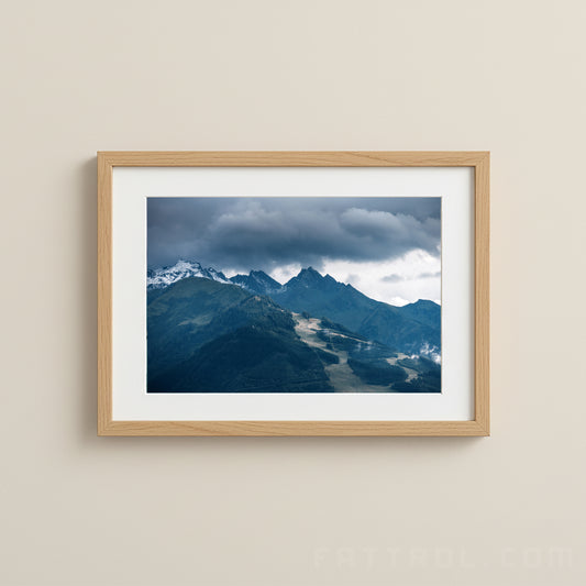 Austrian Alps Peaks — Zell am See Fine Art Photography Print