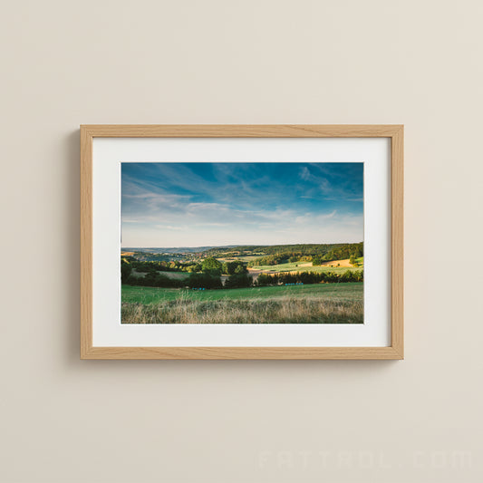 Czech countryside landscape photography
