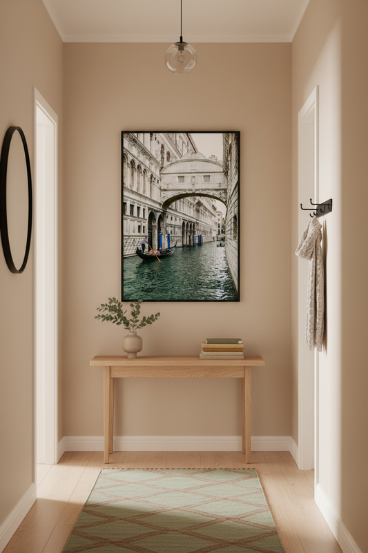 Bridge of Sighs & Gondola — Venice Fine Art Print