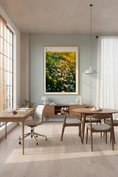 Load image into Gallery viewer, Golden hour landscape with dandelion seed heads in tall grass.
