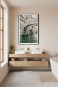 Load image into Gallery viewer, Bridge of Sighs & Gondola — Venice Fine Art Print
