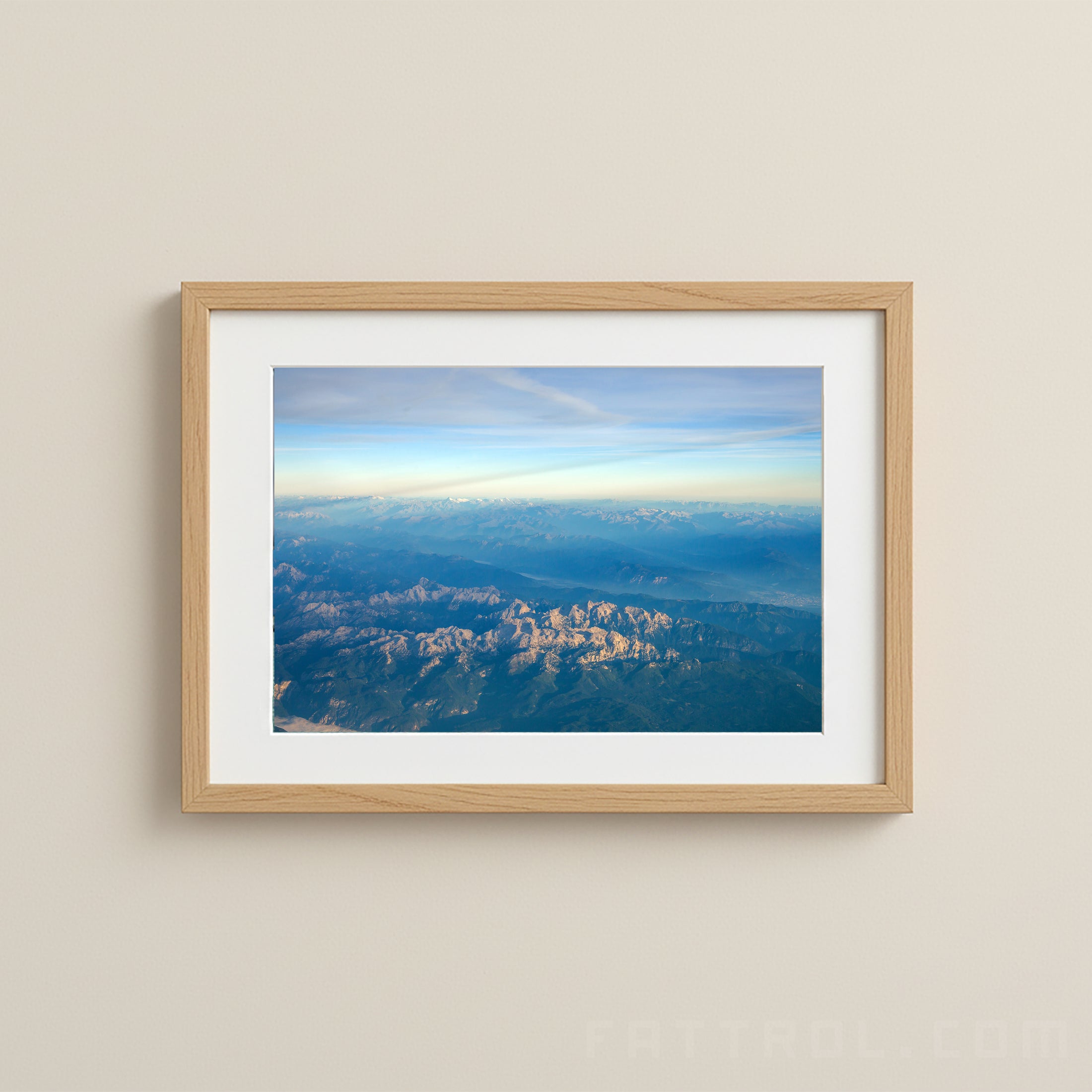 Italian Alps sunrise print