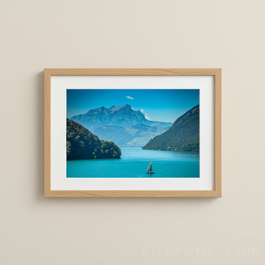 Lake Lucerne (Vierwaldstättersee) Fine Art Print