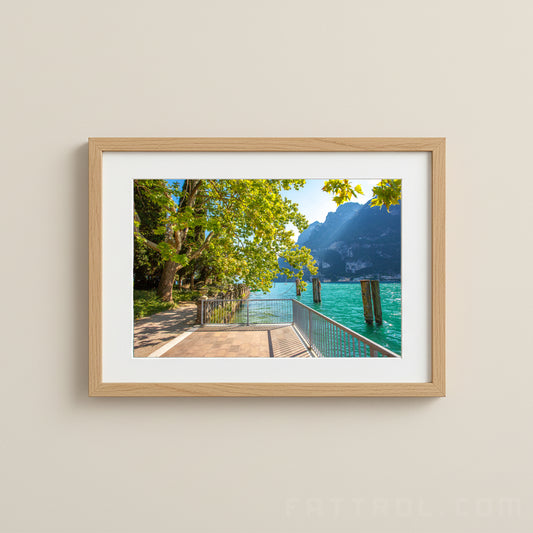 Lakeside Serenity — Lake Garda Fine Art Print