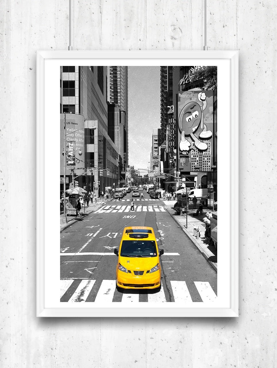 Broadway & 7th Avenue, NYC – Fine Art Print