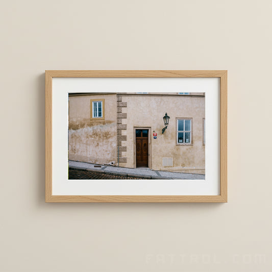 Prague Architecture Doorway — Prague Fine Art Print