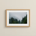 Load image into Gallery viewer, Snowy Forest Mist in the Austrian Alps – Fine Art Landscape Print
