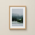 Load image into Gallery viewer, Snowy Forest in the Austrian Alps – Vertical Fine Art Photography Print

