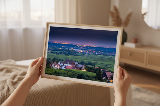 Alsace Vineyards, Colmar — original fine art photograph by Kirill Rudenko, Fattrol