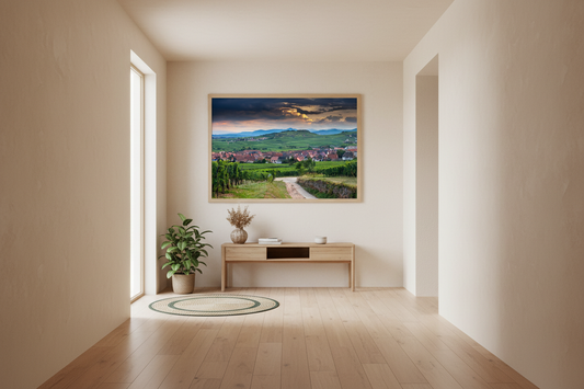 Alsace Vineyards, Saint-Hippolyte — original fine art photograph by Kirill Rudenko, Fattrol