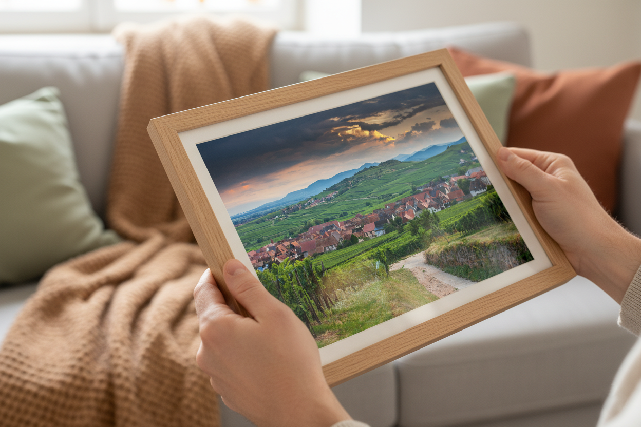 Alsace Vineyards, Saint-Hippolyte — archival fine art print on museum-grade paper