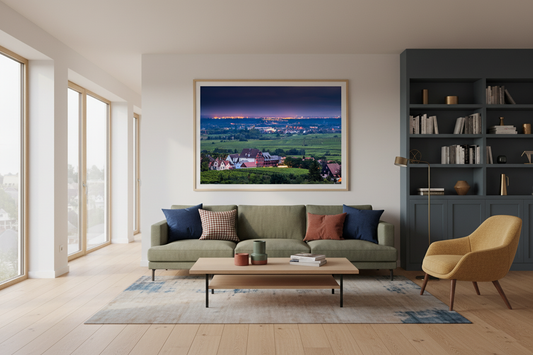 Alsace Vineyards, Colmar — archival fine art print on museum-grade paper