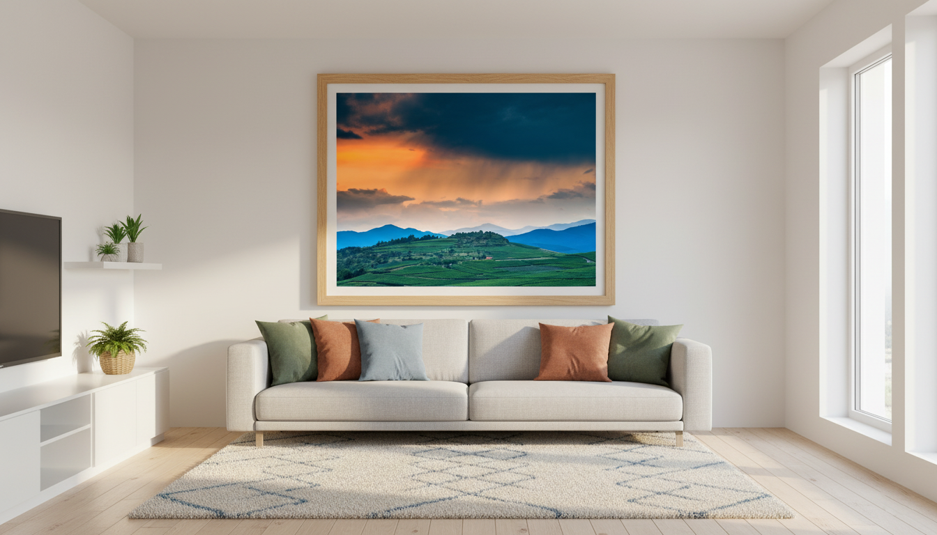 Alsace Vineyards, Colmar — original fine art photograph by Kirill Rudenko, Fattrol