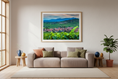 Load image into Gallery viewer, Alsace Vineyard Village — archival fine art print on museum-grade paper
