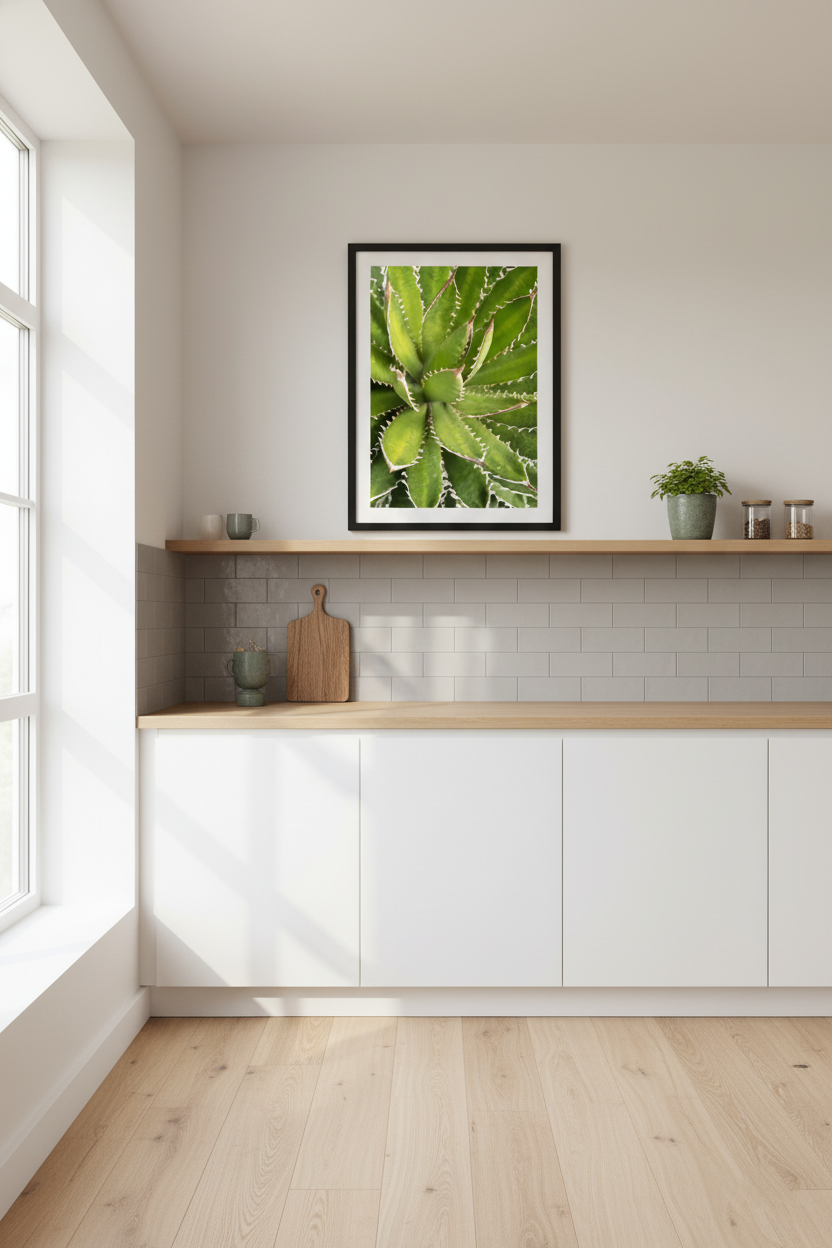 Agave Geometry — Fine Art Botanical Photography Print