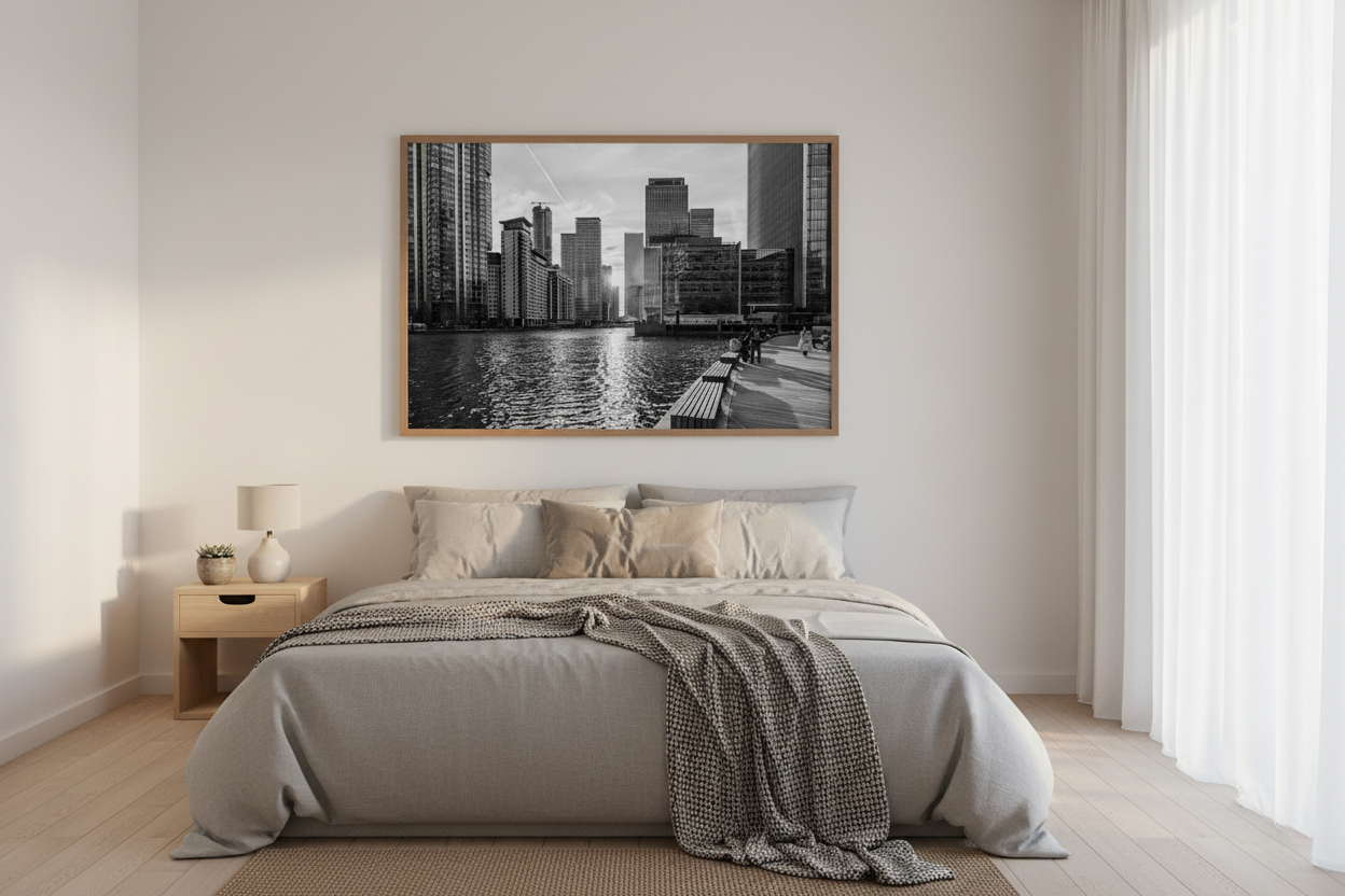 Canary Wharf Skyline — London Fine Art Print