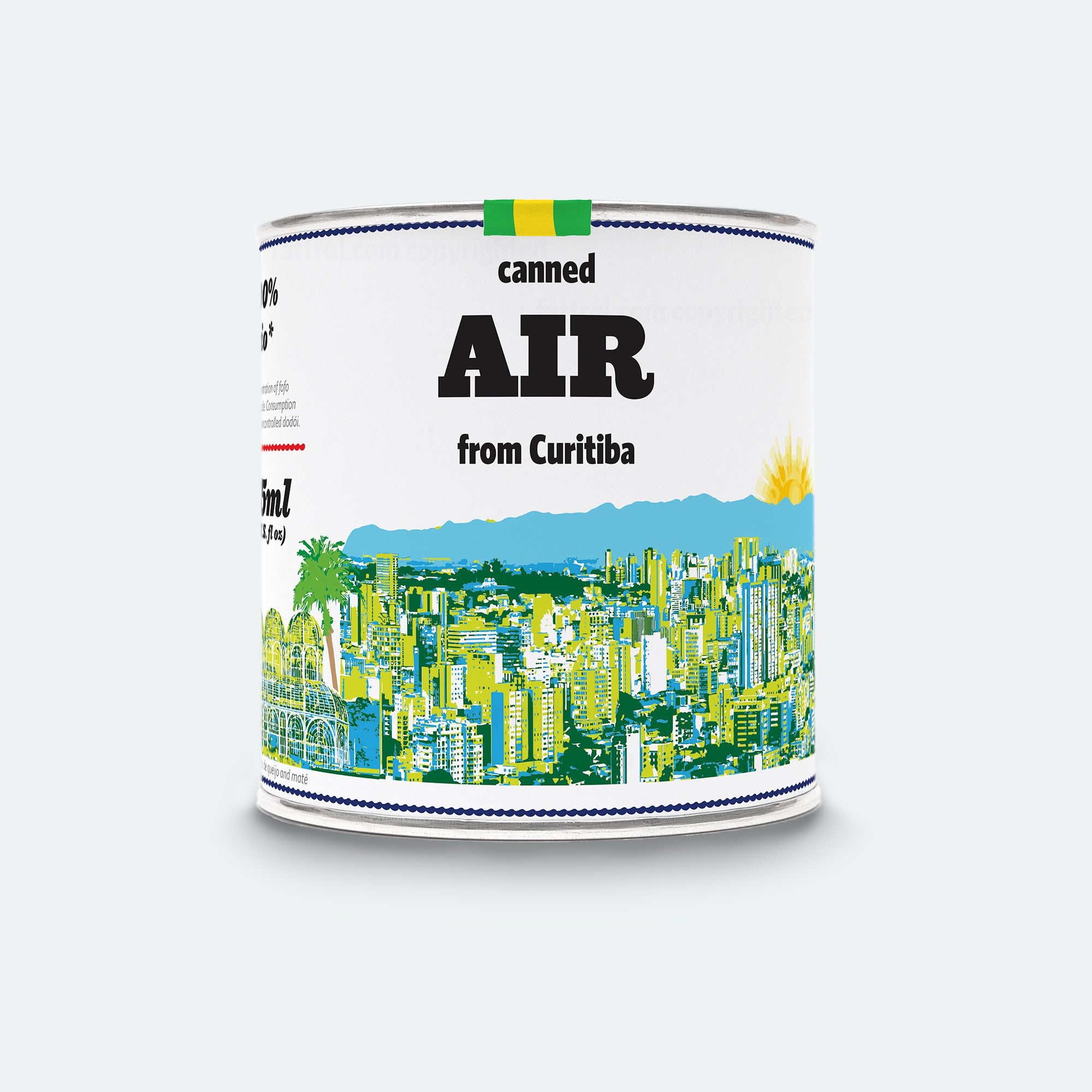 Canned Air From Curitiba, Brazil