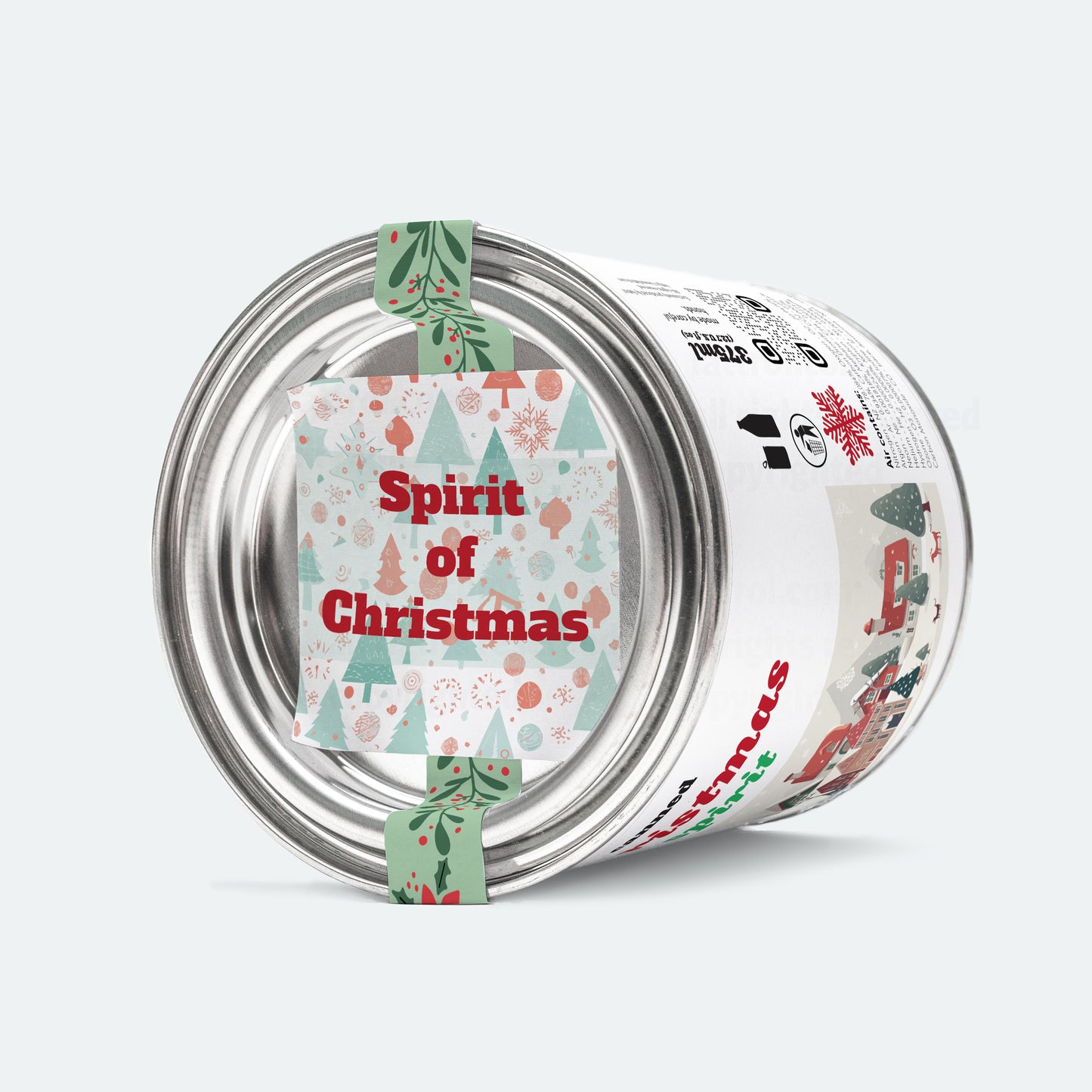 Canned Christmas Spirit
