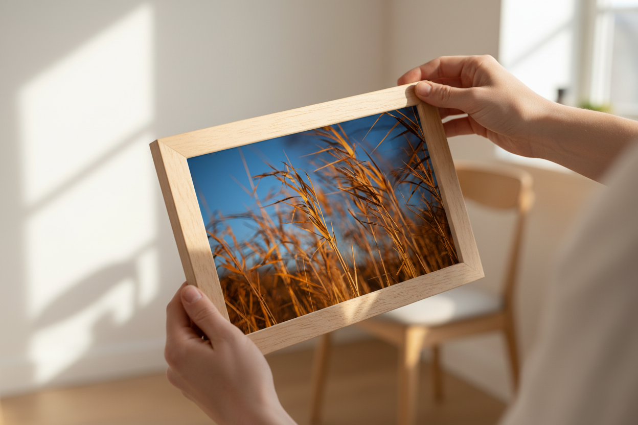 Golden Field Grasses – Nature Fine Art Photography Print