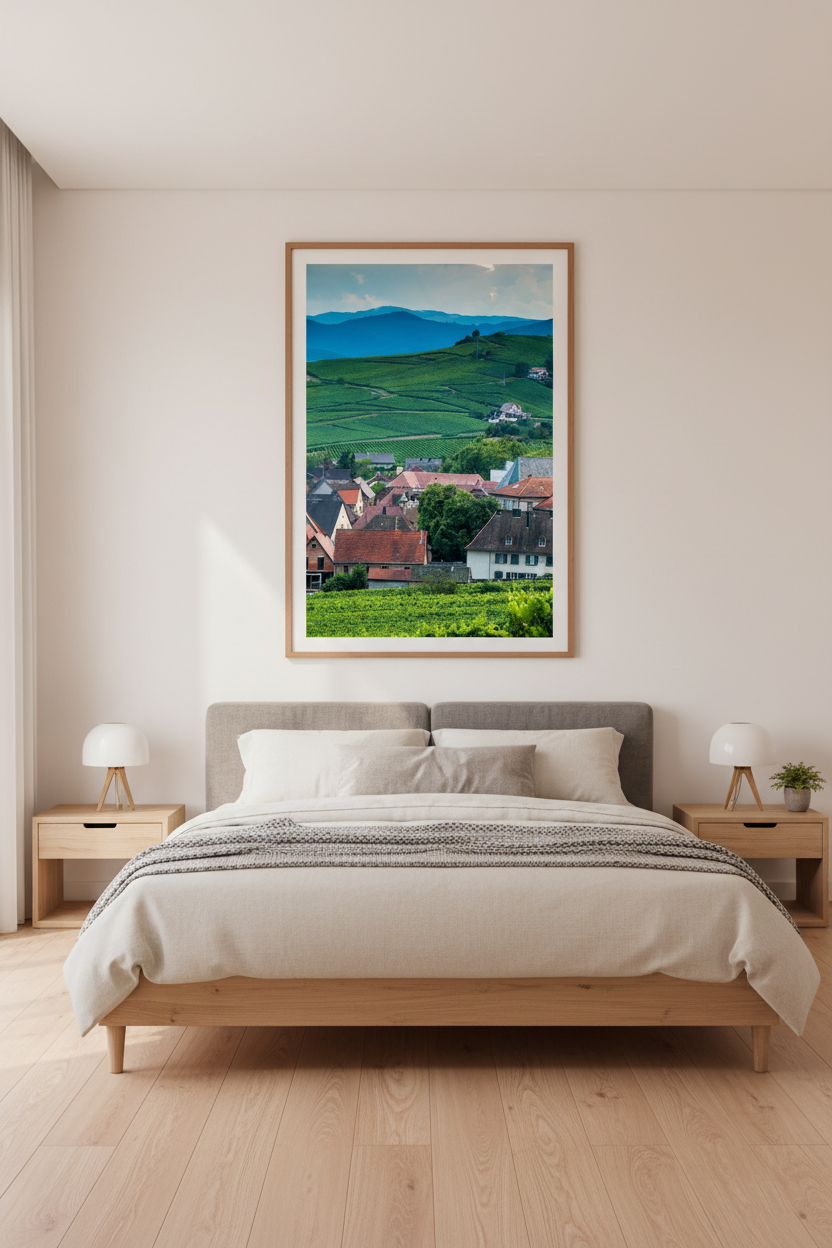 Alsace Vineyards, Saint-Hippolyte — Kirill Rudenko fine art photography (not AI-generated)