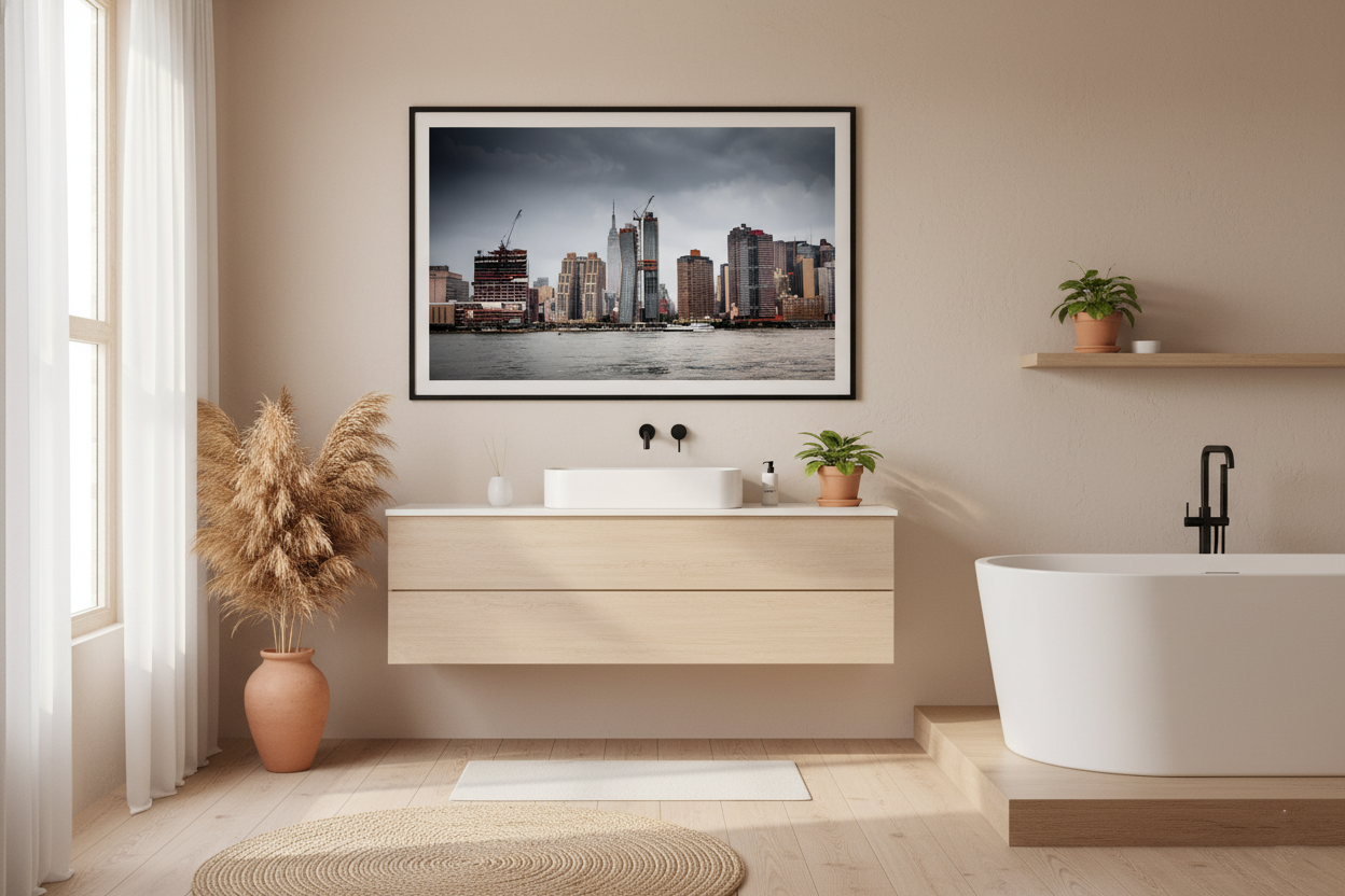 Empire State Building Skyline, New York — original fine art photograph by Kirill Rudenko, Fattrol