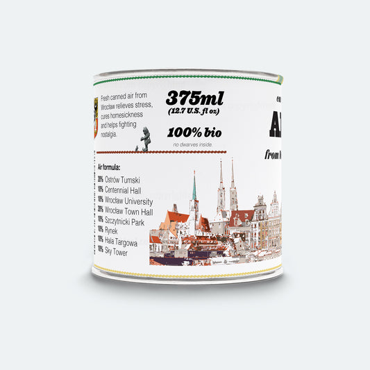 Canned Air from Wrocław