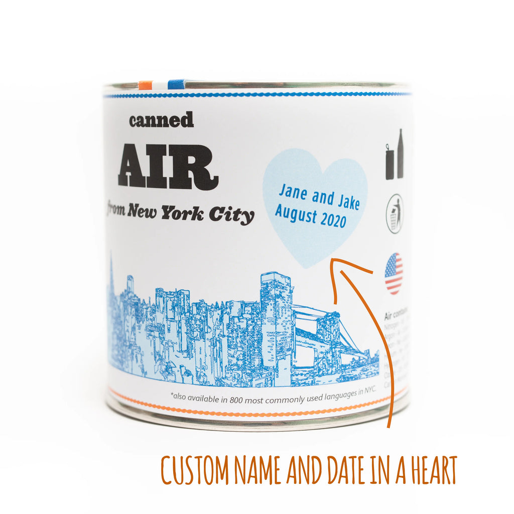 CANNED AIR FROM NEW YORK CITY