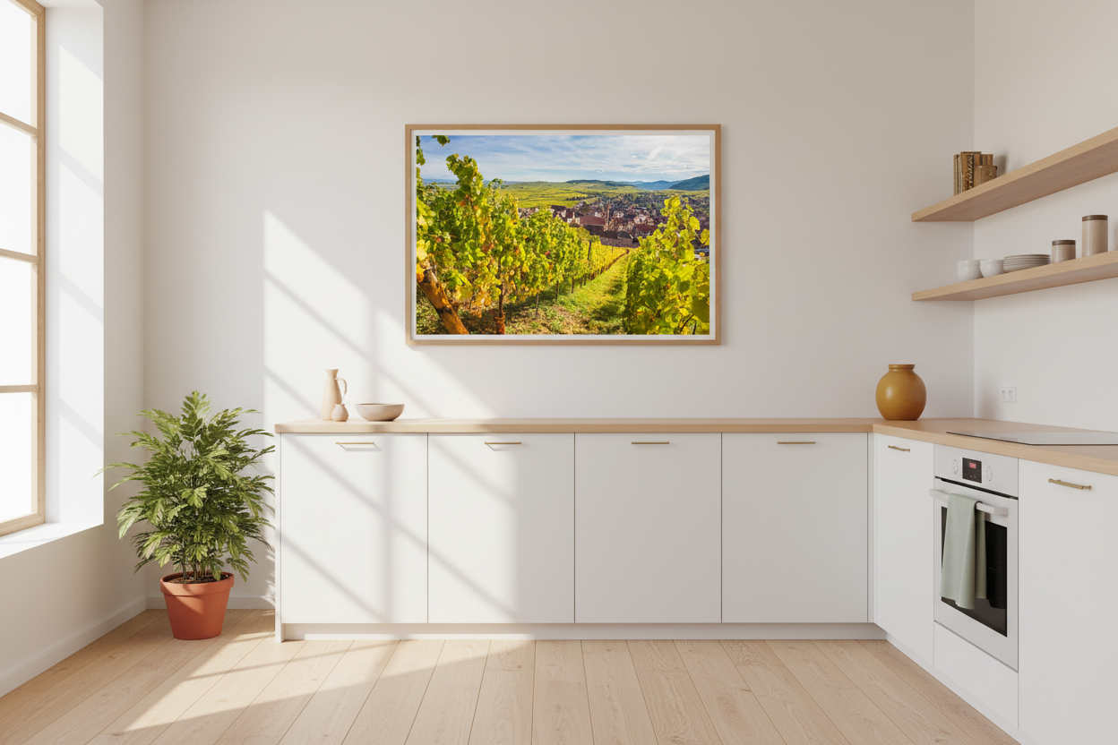 Alsace Vineyards, Riquewihr — Kirill Rudenko fine art photography (not AI-generated)